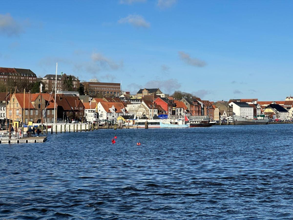 Weitblick - Mit Strandkorb, Mehr Meer Geht Nicht Glücksburg Exterior foto